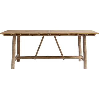 Tine K Spisebord 80x200 Cm Natur - Haveborde Bambus Nature - BAMTABLE80X200