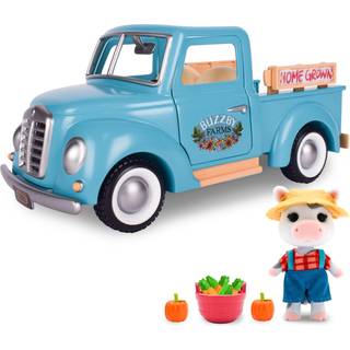 Honey Bee Acres Buzzby Farm Truck Vehicle med miniatyr dukke Figur 10 stykker i alderen 3+