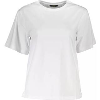 Cavalli Class White Cotton Women T-Shirt