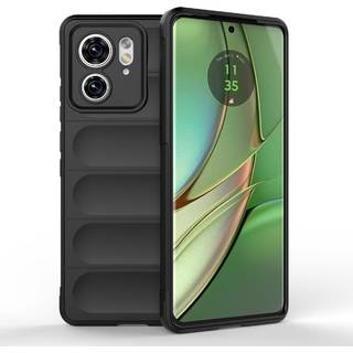 EIDERWOOD Motorola Edge 40 Fleksibelt Plastik Cover - Sort