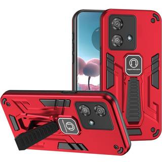 EIDERWOOD Motorola Edge 40 Neo Håndværker Bagside Cover m. Kickstand - Rød