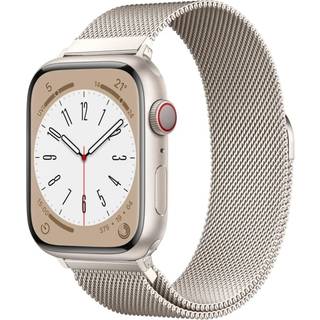 Milanese loop-rem til Apple Watch-rem 44mm 40mm 45mm 49mm 41mm 38mm 42mm 44mm Armbånd iwatch Serie 9 3 6 5 SE 7 8 Ultra 2 starlight -