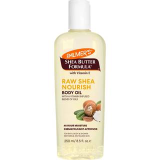 Palmer's Shea Formula Raw Shea Body Oil med E-vitamin Deep Body Moisturizer til at berolige og nærende tørfølsom & eksembustet hud 8,5 oz