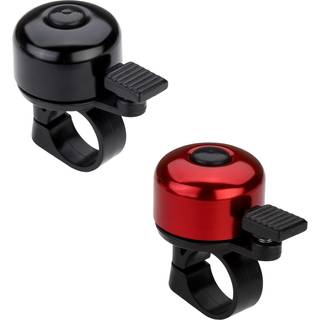 Paliston cykel klokke cykel klokke spr?d lyd til voksne b?rn drenge piger sort r?d