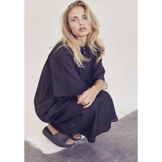 Callum Volume Kjole, Black, M