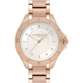 Olivia Burton Guiloche Rose Gold Bracelet Watch