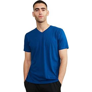 MODAL V-NECK T-SHIRT FOR MEN (Outlet) - Navy / L / 1-Pack