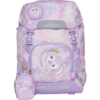 Beckmann Skoletaske Classic Unicorn Pri - Lilla