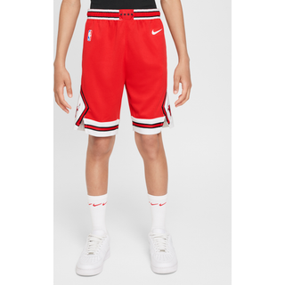 Chicago Bulls 2023/24 Icon Edition Nike NBA Swingman-shorts til større børn (drenge) - rød - XL