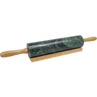 Fox Run Marmor Rolling Pin og Base Green 2,5 x 18 x 3 inches