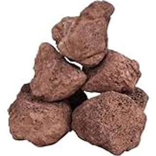 vulkanske sten 10 kg 10-30 cm rød