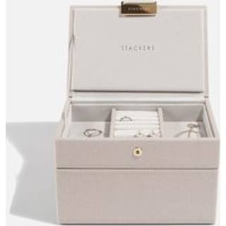 Smykkeskrin - Beige - 18,3cm x 12,7cm x 12cm - Adriana