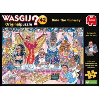 SÆRTILBUD Puslespil "Wasgij, Original 42, Rule the Runway!" 1000 Brikker