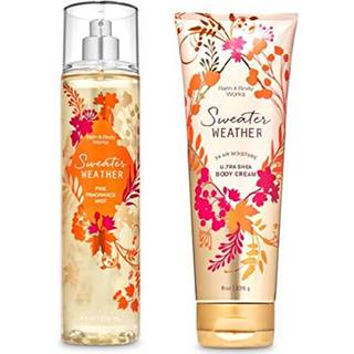 Sweater Weather - Ultra Shea Body Cream og Fine Fragrance Mist - Efterr 2020 - Bath and Body Works