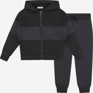 Moncler Enfant Logo tracksuit - black - Y 12