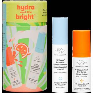 Drunk Elephant Ansigtspleje Serum Hydra and the Bright B-Hydra Intensive Hydration Serum 8 ml + C-Firma Fresh Day Serum 9 ml 1 Stk. (269,00 kr / 1 stk.) - 1 Stk.