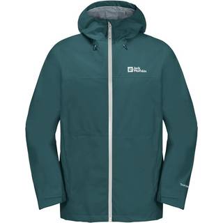 Jack Wolfskin Men's Highest Peak 3-Layer Jacket Emerald, S