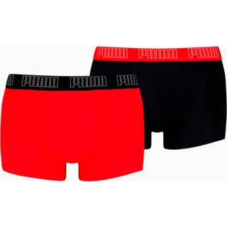 Puma 2-pak Men Everyday Trunks - Black/Red - Large * Kampagne *