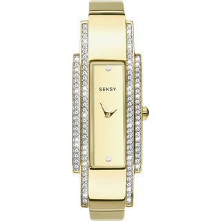 Sekonda 2737 Gold Plated Crystal Bracelet Watch - W32393