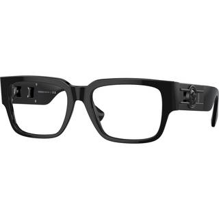 Versace Mand VE3350 108 Optiske stel Acetat Skildpadde Transparent Firkantet Normal