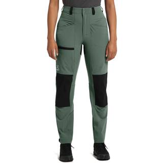 Mid Relaxed Pant Women Fjell green/True black