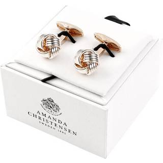 Amanda Christensen Knot Cufflink Gold