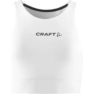 Craft 1914666 rush 2.0 crop top w Herre White S