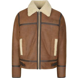 PAUL SMITH SHEEPSKIN JACKET Size: S, colour: BROWN