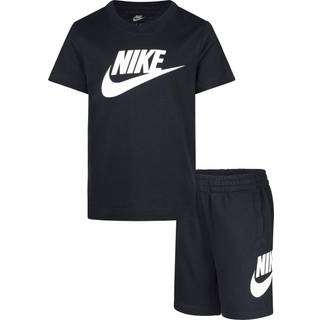Nike Nike Black Little Kids Club T-Shirt and Shorts Set