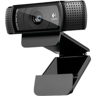 Logitech HD Pro C920 webcam 1920 x 1080 pixel USB 2.0 Sort