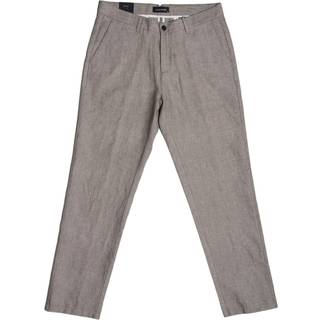 Roman linen pants - Khaki Melange