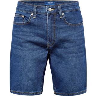 ONLY & SONS Weft Denim Shorts Dark Blue Denim