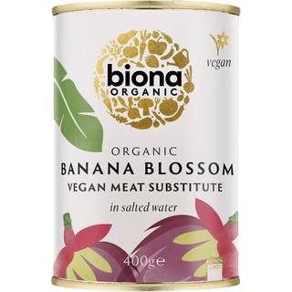 Biona Banana Blossom I Saltet Vand Økologisk - 400 g