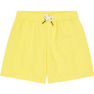 Givenchy Kids Paint logo swim shorts - yellow - Y 12