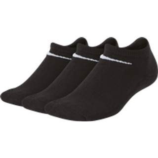 Nike Basics No Show-strømper til mindre børn (3 par) - sort - XS (27-35)