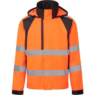 Portwest CD860 WX2 Wco hi-vis vandtæt skal jakke Orange/Sort 3XL