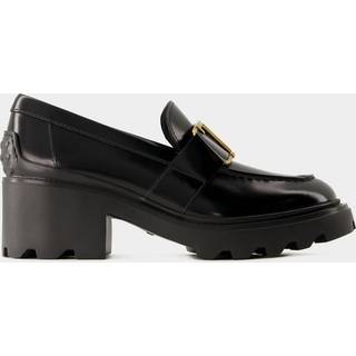 Tod&#39;s Leather platform loafers - black - EU 39