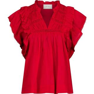 Jayla S Voile Bluse, Red, 34