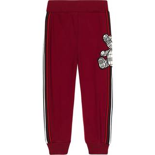 Burberry Kids Thomas Bear cotton sweatpants - red - Y 6
