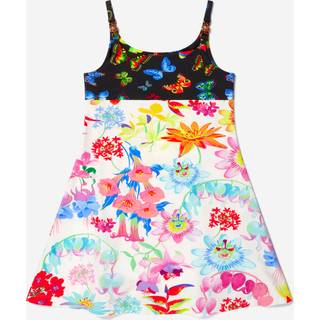 Versace Kids Jardin jersey dress - multicoloured - Y 14