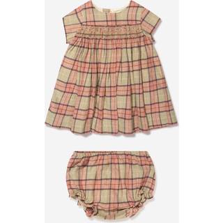 Bonpoint Baby Maruska checked dress and bloomers set - multicoloured - M 6