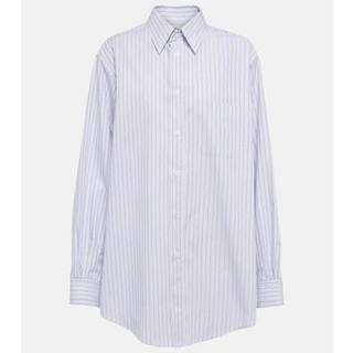 Maison Margiela Striped cotton shirt - multicoloured - XS