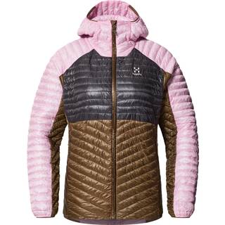 L.I.M Mimic Hood Women Fresh Pink/Teak Brown