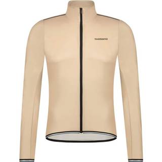 Shimano Evolve No Season Windbreaker Cykeljakke størrelse XL farve beige