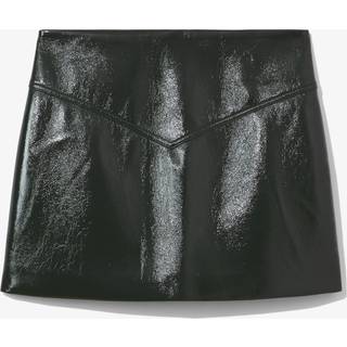 Proenza Schouler White Label mid-rise faux leather miniskirt - green - M