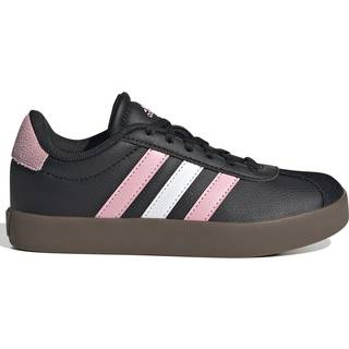 VL Court 3.0 Kids sko - Core Black / True Pink / Cloud White - 30