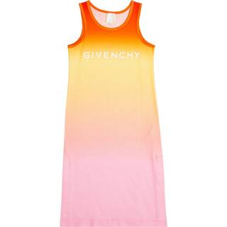 Givenchy Kids Logo ombrÃ© cotton jersey dress - multicoloured - Y 4