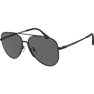 Emporio Armani EA2149D Asian Fit Polarized 300181 60 Solbriller Mænd Black - Matte Black - 60mm