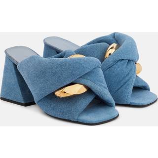 JW Anderson Chain and twist denim mules - blue - EU 36