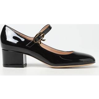 Gianvito Rossi Ribbon patent leather Mary Jane pumps - black - EU 37.5